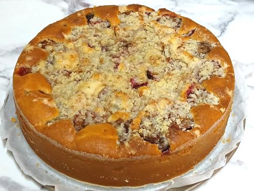 Jak uvařit švestkový koláč drobenkový třený ? Snadné recept, připravený za 45 - 60 minut